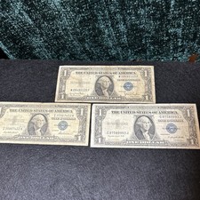One Dollar Silver Certificates Series 1935G,1935D,1957 picture