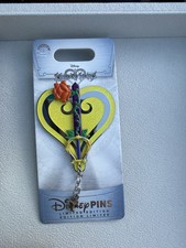 Disney Parks Kingdom Hearts Divine Hearts Belle May 2026 Rose Keyblade LE Pin picture