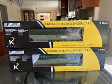 K-Line K-4650C Northern Pacific North Coast Limited 21” Aluminum 2-Car Set picture