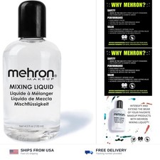 Mehron Makeup Mixing Liquid - 4.5 Fl oz, Makeup Mixing Medium picture