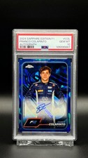 Franco Colapinto PSA 10 Auto SSP / Topps Sapphire Grade Ready F1 F2 F3 #CAC-COL picture