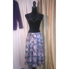 True Vintage Y2K Christopher & Banks Petite Kalaidescope Skirt picture