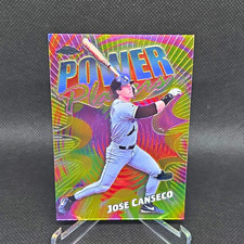 2000 Topps Chrome Power Players Jose Canseco P9 Tampa Bay Devil Rays picture