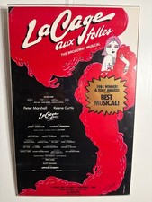 LA CAGE AUX FOLLES in SAN FRANCISCO Window Card PETER MARSHALL, KEENE CURTIS picture