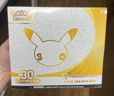 Pokemon 30th Anniversary Pokemon Center ETB Elite Trainer Box NEW/SEALED picture