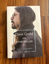 Dave Grohl The Storyteller: Tales of Life and Music HC 2021 HarperCollins DJ picture