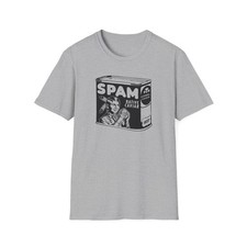 Native Caviar Spam Funny Graphic Tee Unisex Short Sleeve Crewneck T-Shirt picture