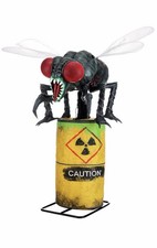 5.5 FT ANIMATED MUTANT FLY HALLOWEEN ANIMATRONIC PROP picture