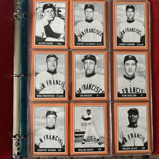 1962 SAN FRANCISCO GIANTS ~ Complete 35 card N.L. Champions SET | 1981 TCMA picture