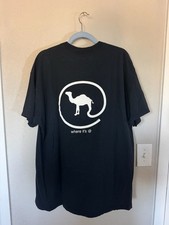 Delta Pro Weight Vintage Camel Where Its At T-Shirt Size XL Black picture