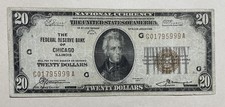U.S. (Chicago, IL) - Series of 1929 $20.00 National Currency Banknote picture