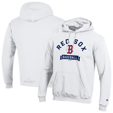 SALE- Boston Red Sox Champion Eco Powerblend Hoodie - White picture