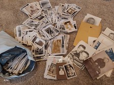 Huge Lot 2,000+ B&W Photos Snapshots Candid Women Men picture