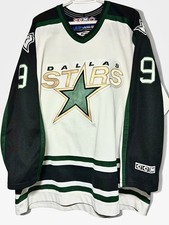 Vintage CCM Mike Modano Dallas Stars #9 Jersey NHL 1990s Stanley Cup Maska XL picture