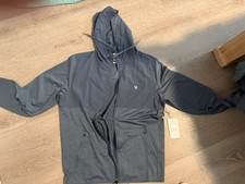 NWT Vuori Sunday Element Jacket  Blue Sea Heather Men's Large NWT picture