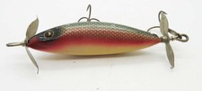 J54) VINTAGE HEDDON 169 N SOS MINNOW FISHING LURE DACE picture