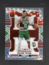 2022-23 Panini Donruss Elite Jayson Tatum SSP Asia Red Sparkle #7 CASE HIT picture