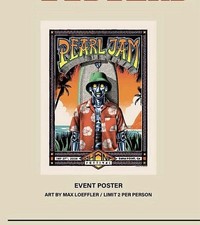  OFFICIAL Pearl Jam Ohana Fest 9/27/2026 Concert Event Poster picture