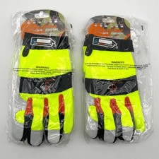 Superior MXGKGHV Leather Glove Size XL Goatskin Cut Lvl 5 Hi Visibility 2 Pairs picture