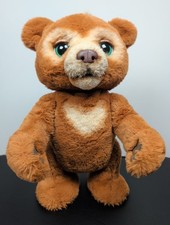 FurReal Hasbro Cubby The Curious Bear Interactive Brown Plush Toy Works picture