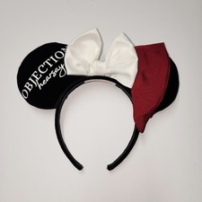 Disneyland Soarin Over Main Street Minnie Mouse Ears Objection Hearsay NWOT picture