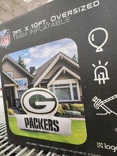 Logo Brands Green Bay Packers Pre-Lit 7'x10' Team Inflatable picture