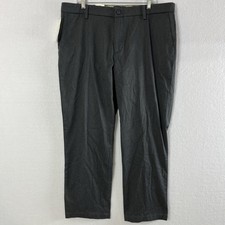 NWT Dockers Men's Straight Fit Lux Cotton Stretch Signature Pants 38x30 Charcoal picture