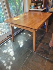 Restored Cushman Colonial Creation Extending Table, Birch, Cir.1940s picture