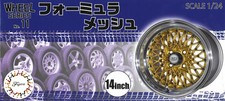 Fujimi 1/24 Wheels VOLK MESH 14