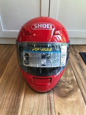 NEW Shoei RF-1100 Full Face Motorcycle Helmet Gloss Red Size Small 6 7/8 - 7 picture
