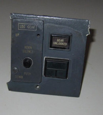 AIRCRAFT PART COCKPIT PART LANDING GEAR HORN BUTTON  UNKNOWN JET AIRCRAFT picture