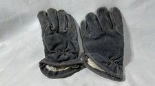 Shelby 5228 Firefighter Gloves Medium NFPA Structural Turnout Cowhide Gauntlet picture