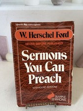 Sermons You Can Preach by W. Herschel Ford - Vintage Baptist Preaching Outlines picture