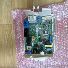 Washer/Dryer Main Control Board Green PCB Module in White Plastic Housing picture