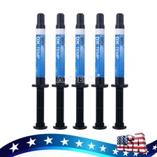 US Dentex Dental Temporary Filling Light Cure Flow Composite Resin Blue 2.5g picture