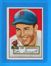 1952 Topps Baseball card # 227 Joe Garagiola Pittsburgh Pirates picture