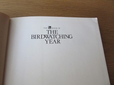 THE RSPB BOOK OF THE BIRDWATCHING YEAR 1989 VINTAGE BOOK BIRDS INTEREST picture