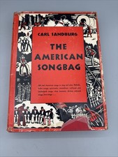 Vintage 1927 The American Songbag Book Carl Sandburg HC DJ picture