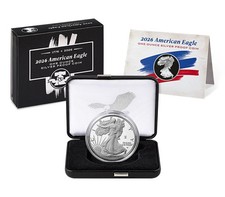 1776 - 2026 W Proof American Silver Eagle 1 oz OGP 250th Anniversary picture