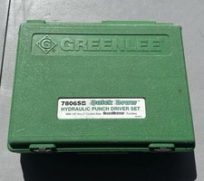 GREENLEE 7906/7806 SB Quick Draw  Hydraulic Knockout Set  (100% TESTED) picture