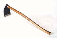 European-Style Grape Hoe Stays Sharp Hickory and Steel Weeding and Gardening picture