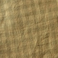 Weeks Dye Works 28 Count Natural / Gray Gingham Linen Fabric 17” x 33” RARE HTF picture