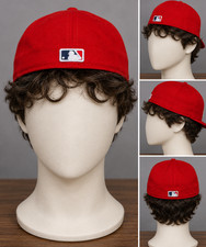 Los Angeles Angels New Era 59FIFTY MLB Authentic On-Field Red Fitted Hat 7 1/4 picture