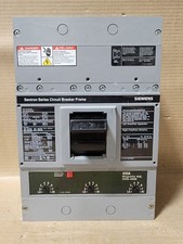 NEW SIEMENS HLD63F600 3 POLE 400 AMP TRIP 600V CIRCUIT BREAKER NTO FLAW #6 picture