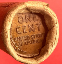 OLDER ROLL LINCOLN WHEAT CENT PENNY 1909 VDB'S BOTH ENDS SAN FRANCISCO WRAP OBW picture