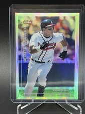 1999 Topps Chrome Refractor Andres Galarraga Braves Card #2 picture
