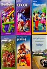 2026 Newest Walt Disney World Theme Park Guide Maps-6 New Maps Newest picture