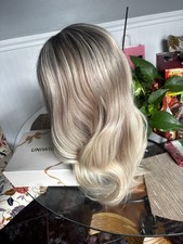 Long Blond Dimensional Uniwigs Human Hair 23” Long picture