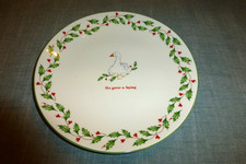 Vintage Lenox Dimension Collection Six Geese A Laying Plate 9