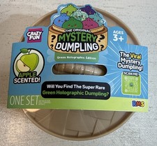 RMS Original Mystery Dumpling GREEN HOLOGRAPHIC Edition Squishy Sealed APPLE picture